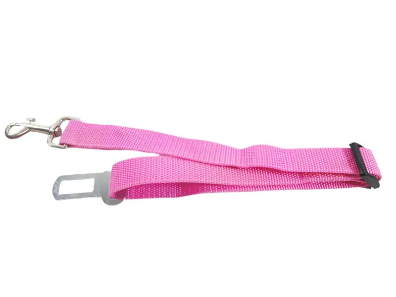Adjustable Dog Car Seat Belt Restraint for Safety and Comfort on the Road
