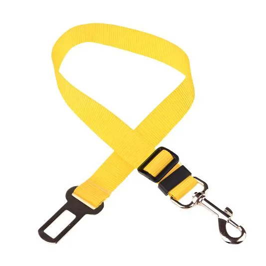 Adjustable Dog Car Seat Belt Restraint for Safety and Comfort on the Road