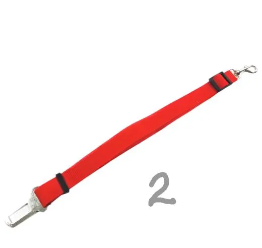 Adjustable Dog Car Seat Belt Restraint for Safety and Comfort on the Road