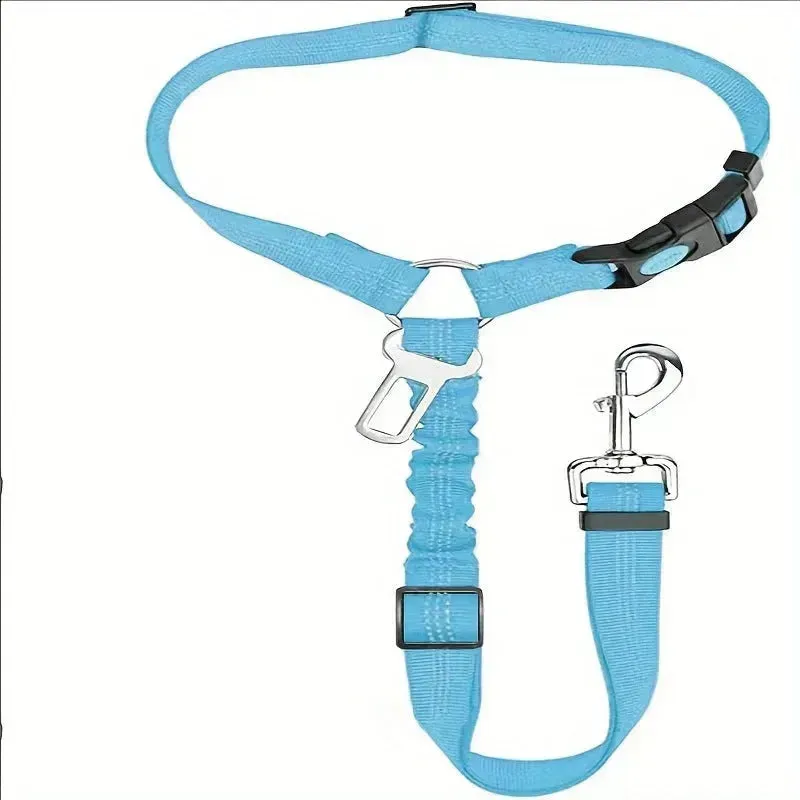 Adjustable Pet Car Seat Belt Towing Rope