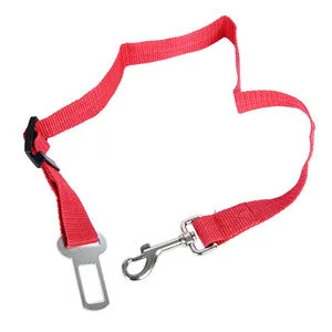 Adjustable Pet Dog Safety Seat Belt
