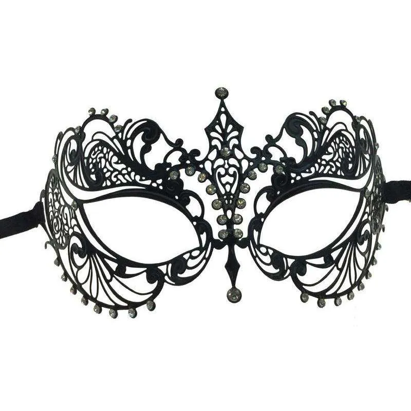 Angelina Laser Cut Metal Mask