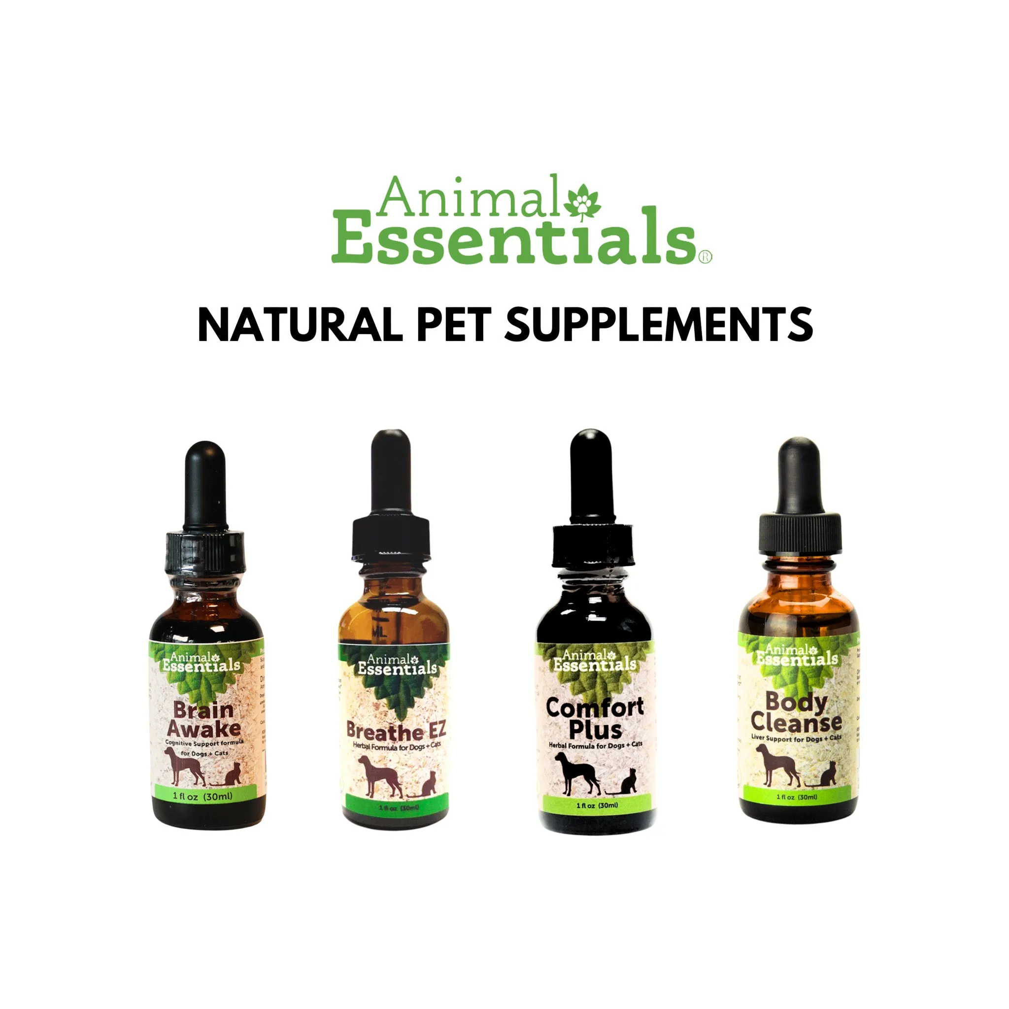 Animal Essentials Comfort Plus Liquid Herbal Formula for Dogs & Cats