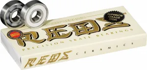Bones Ceramic Super Reds Skateboard Bearings