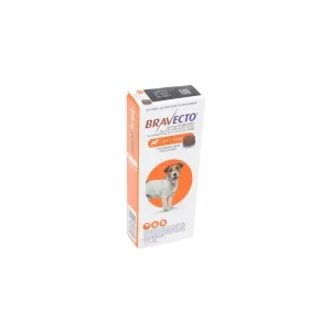 Bravecto Small One Tablet 250mg 10kg Orange