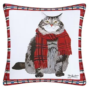 C&F Home 85145040 Fat Cat Pillow 18 Inches X 18 Inches