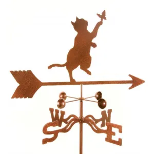 Cat & Butterfly Weathervane