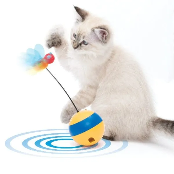 Catit Play Spinning Bee Cat Toy