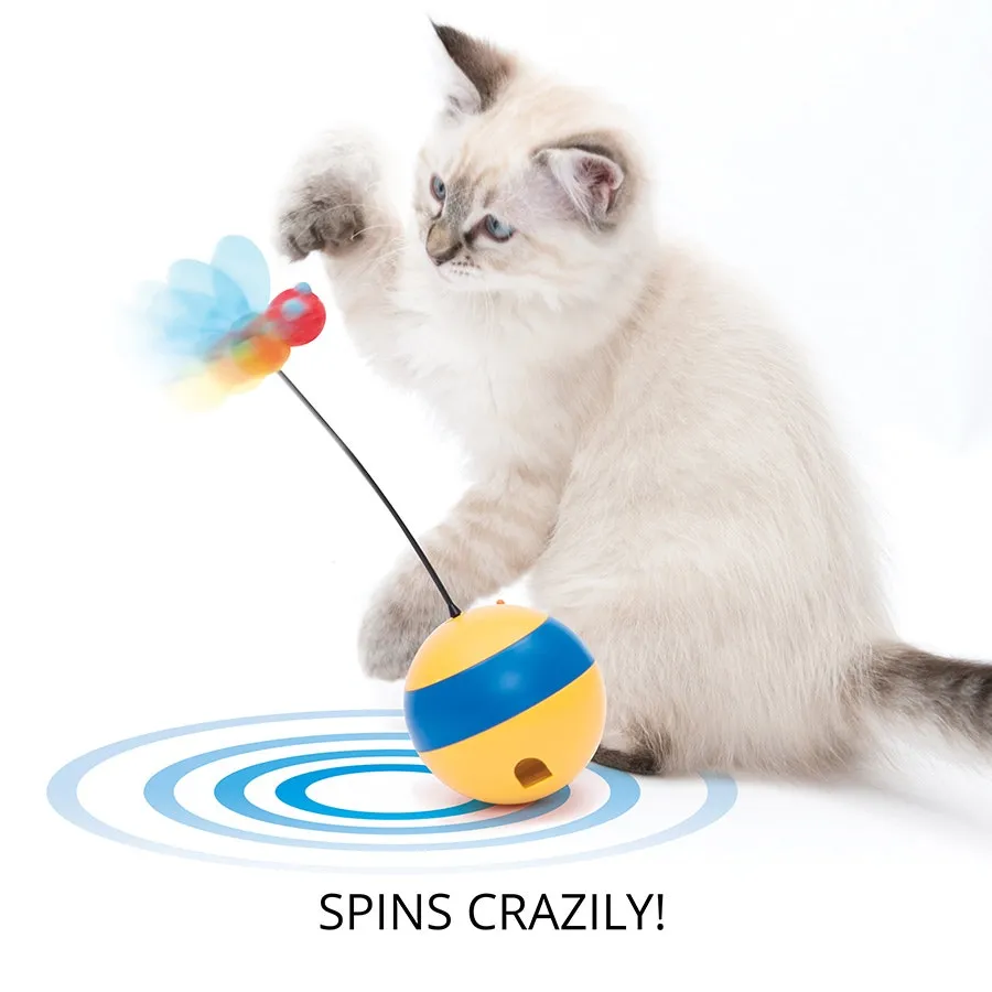 Catit Play Spinning Bee Cat Toy