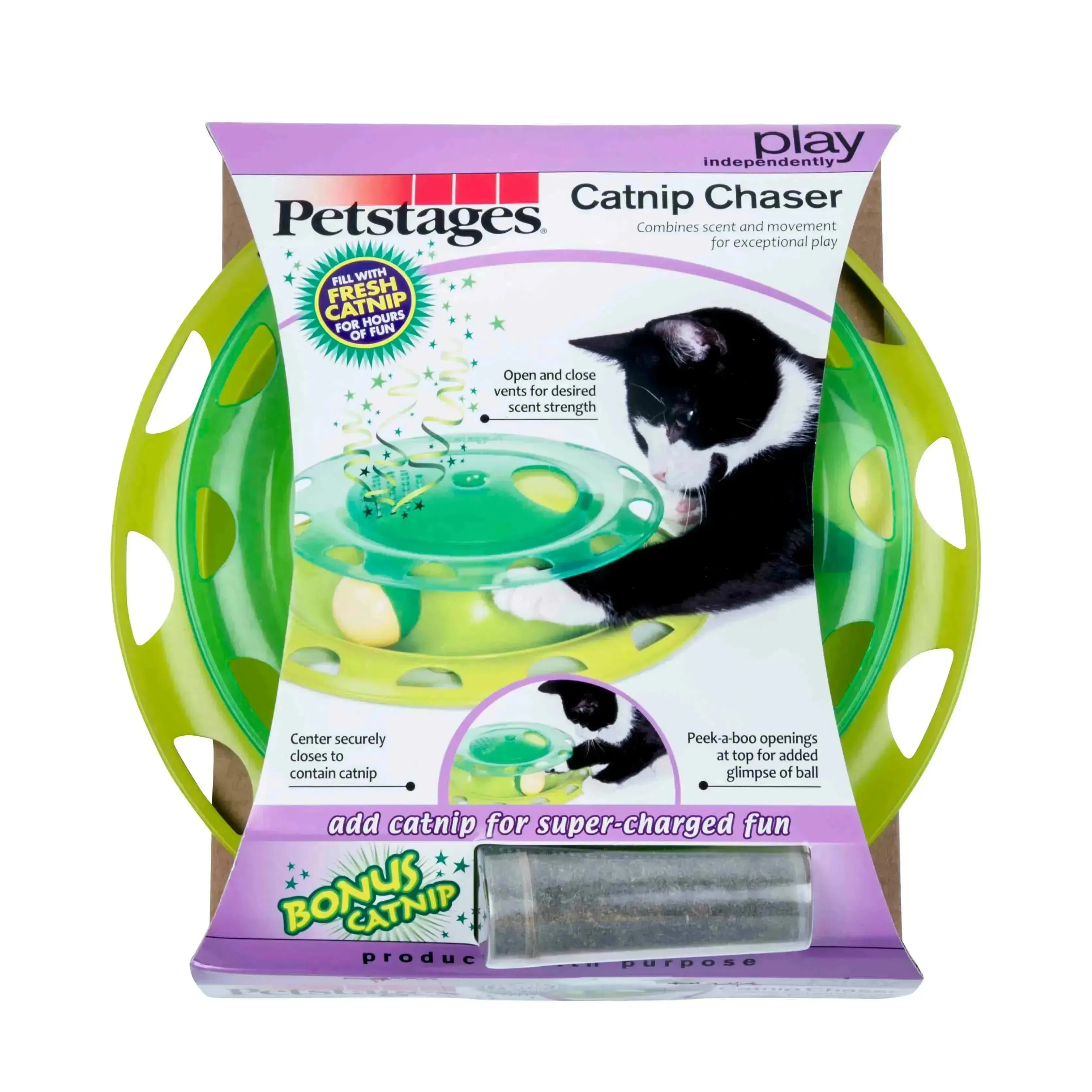 Catnip Chaser, Independent Cat Play Toy