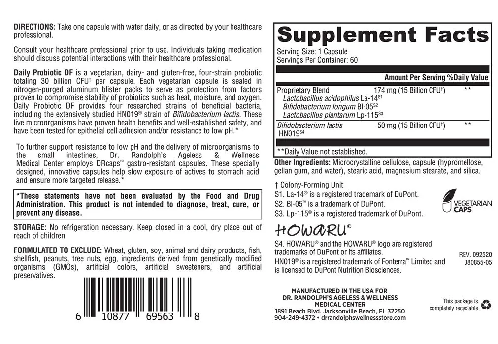 Daily Probiotic DF