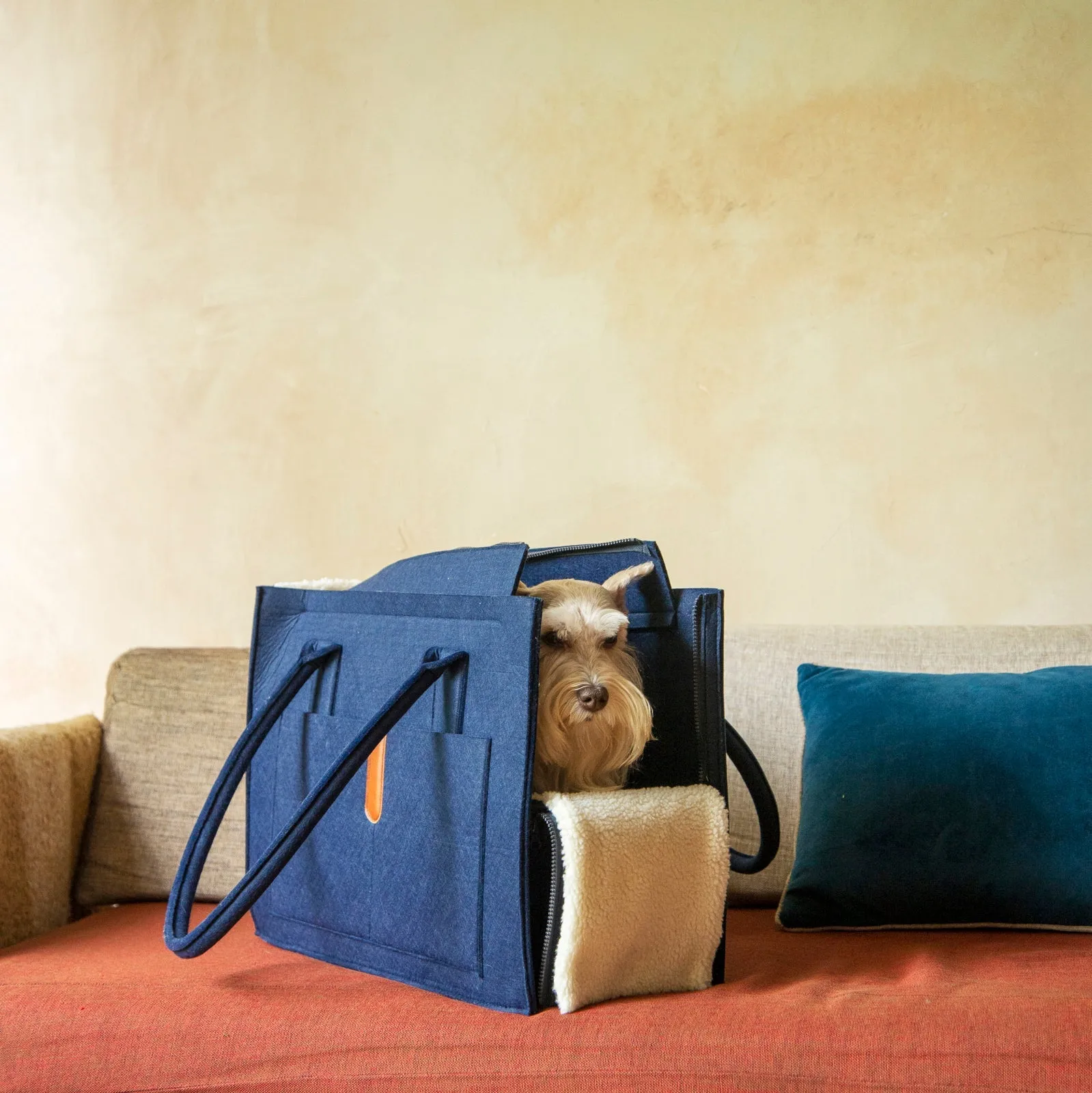 Dog Carrier Stella (Navy) by Nooee Pet
