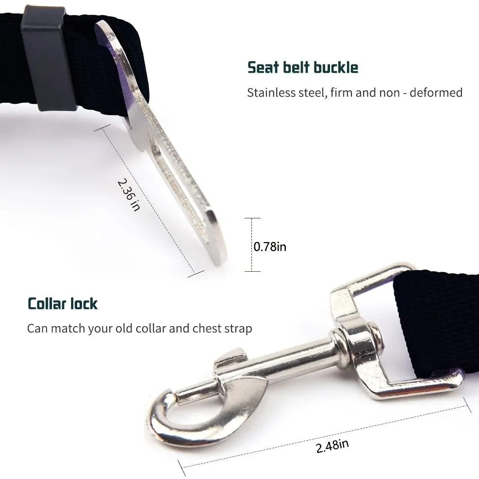 Enhance Car Safety Adjustable Cats Seat Belt for 1pc