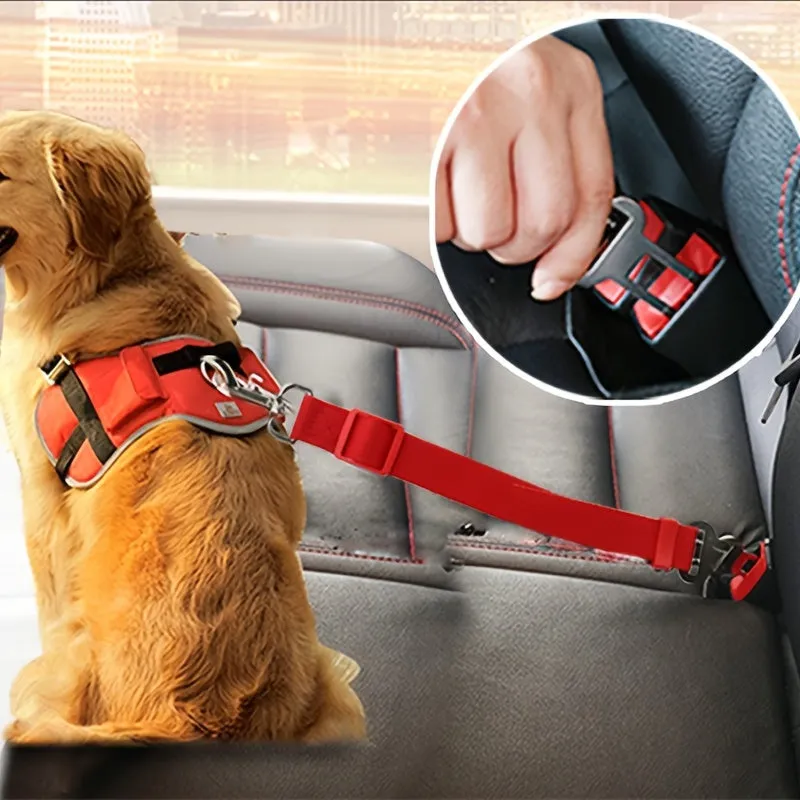 Enhance Car Safety Adjustable Cats Seat Belt for 1pc