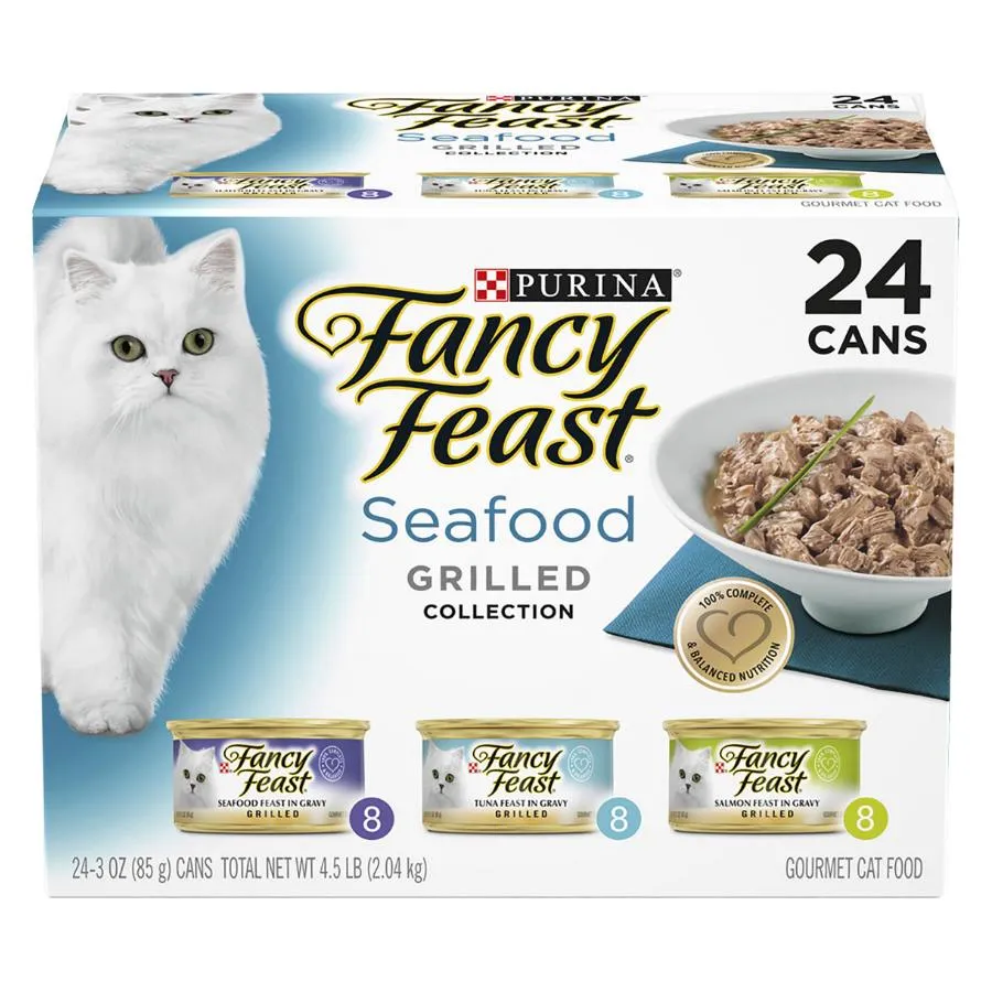Fancy Feast Grilled Seafood 24X85g