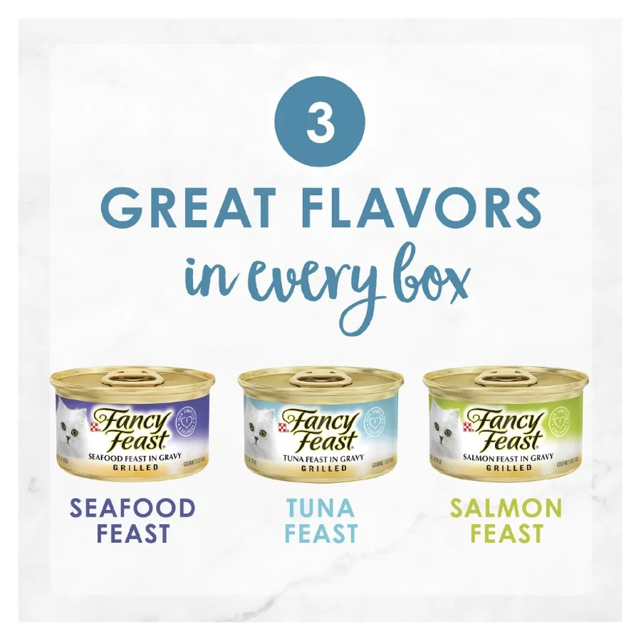 Fancy Feast Grilled Seafood 24X85g