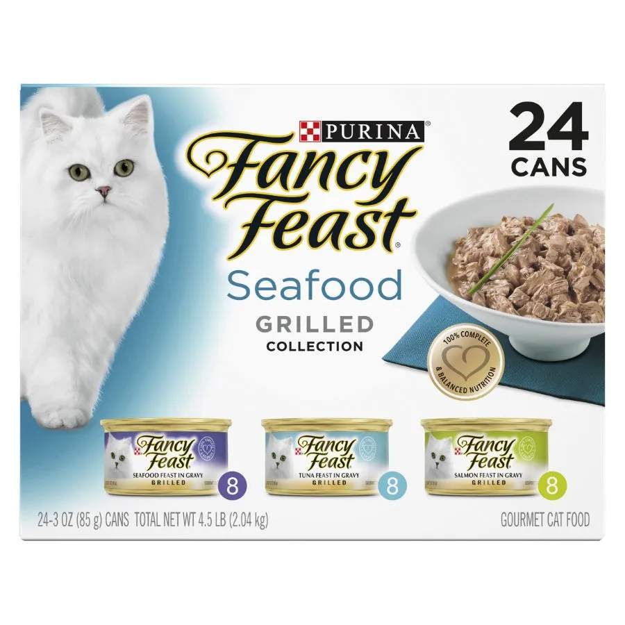 Fancy Feast Grilled Seafood 24X85g