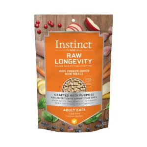 Instinct Raw Longevity Freeze-Dried Meals Cage-Free Chicken Cat Food