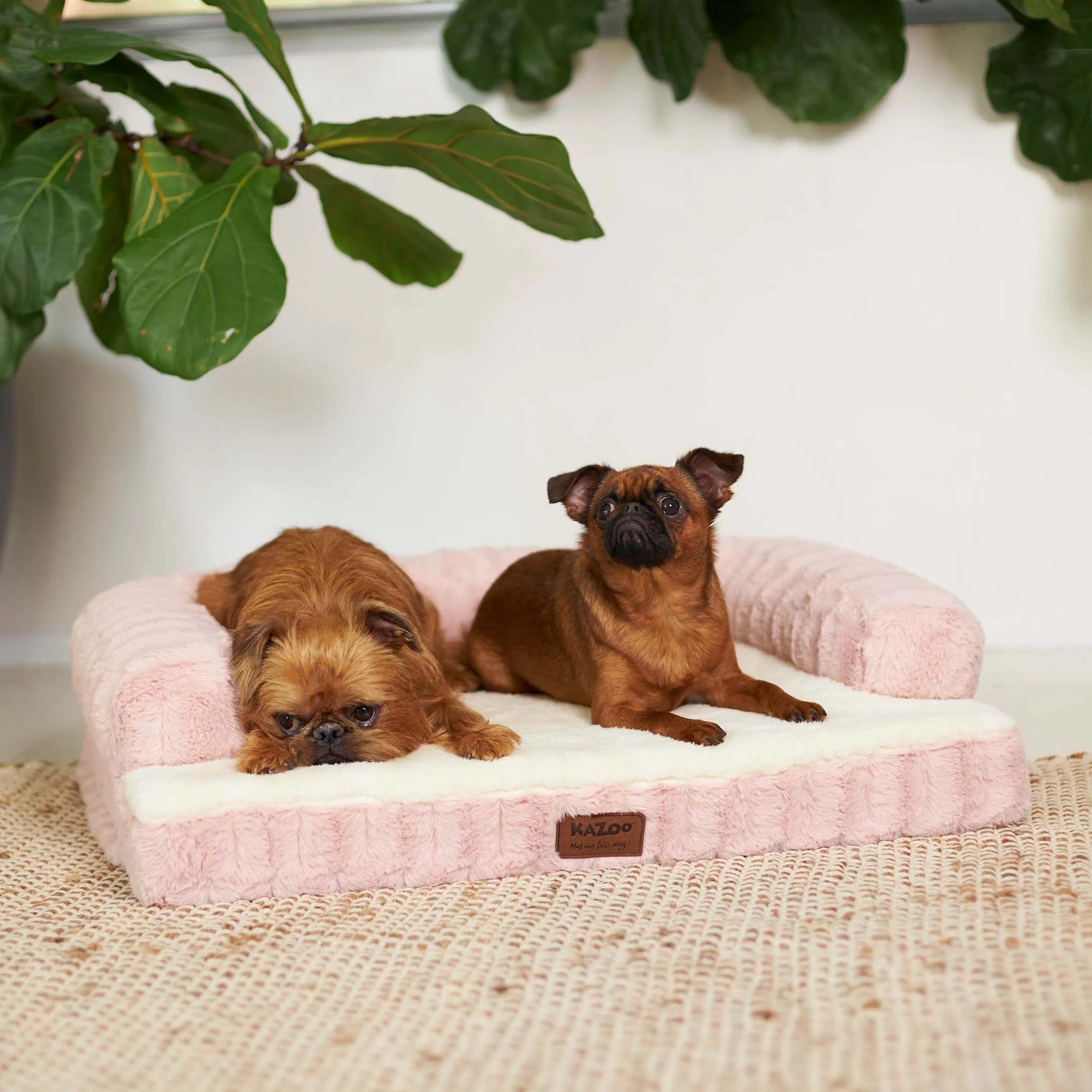 Kazoo Boudoir Medium Blush Dog Bed