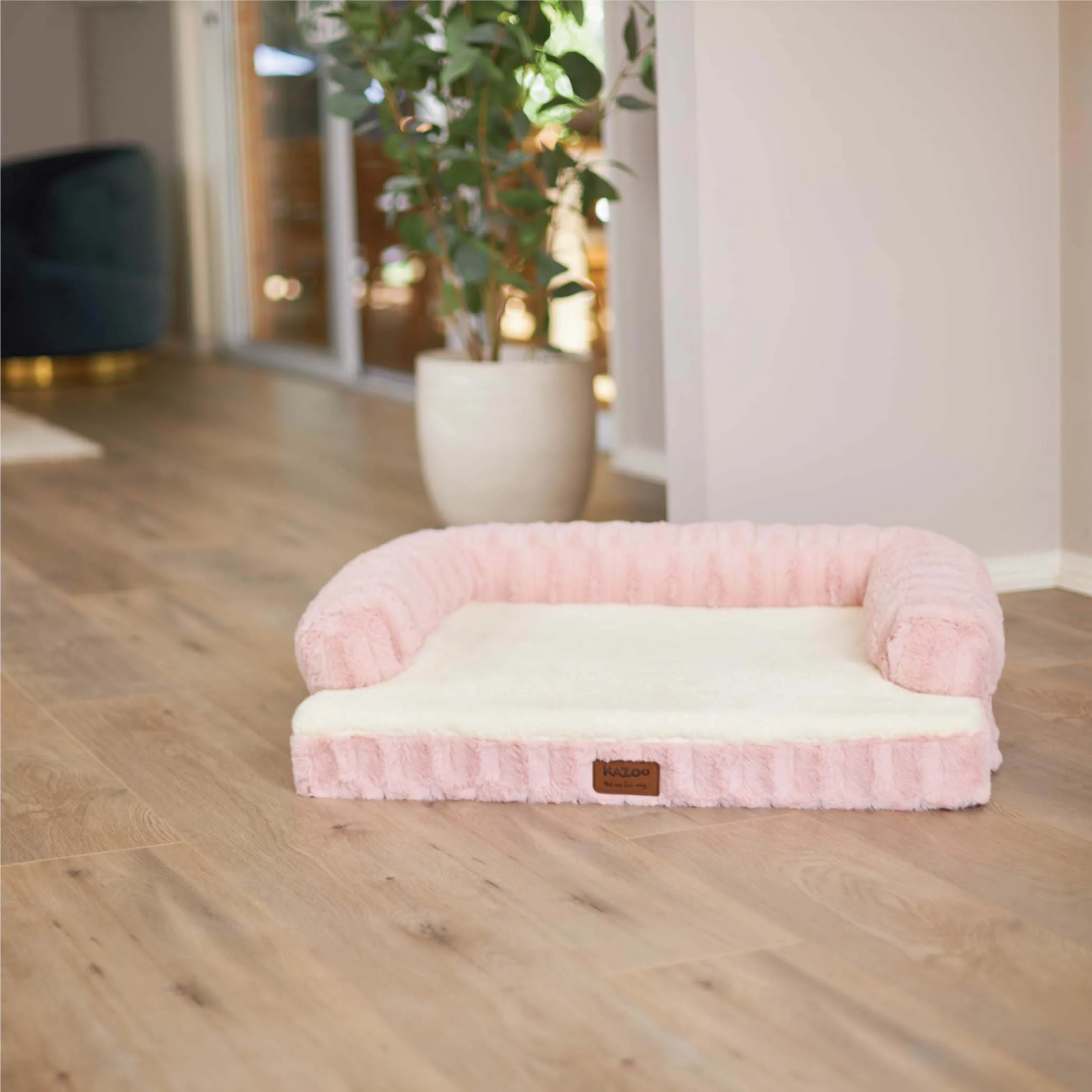 Kazoo Boudoir Medium Blush Dog Bed