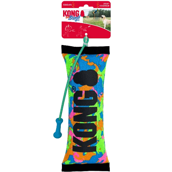KONG Bunji High-Viz Bumper Dog Toy