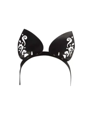 Lilly Leather Cat Ears