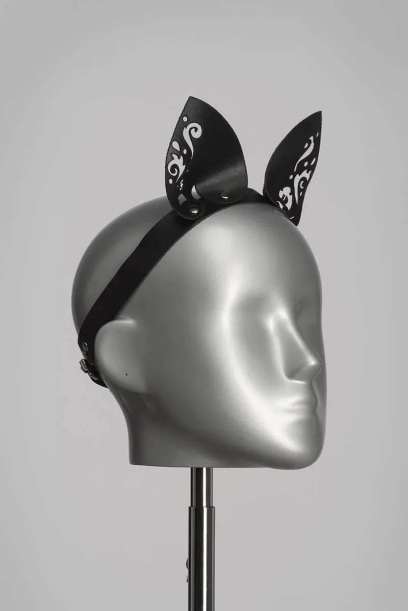 Lilly Leather Cat Ears