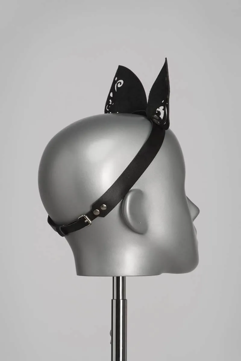Lilly Leather Cat Ears