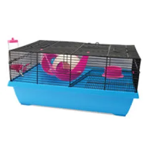 Living Living World Dwarf Hamster Cage - Hangout - 51 cm L x 36.5 cm W x 29 cm H (20 x 14.3 x 11.4 in)