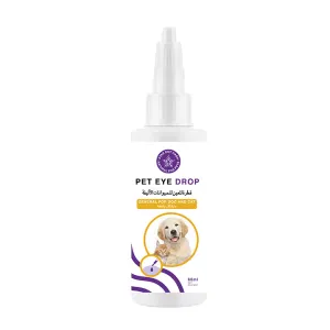 Natural Eye Drops for Dogs & Cats - Allergy & Tear Stain Care