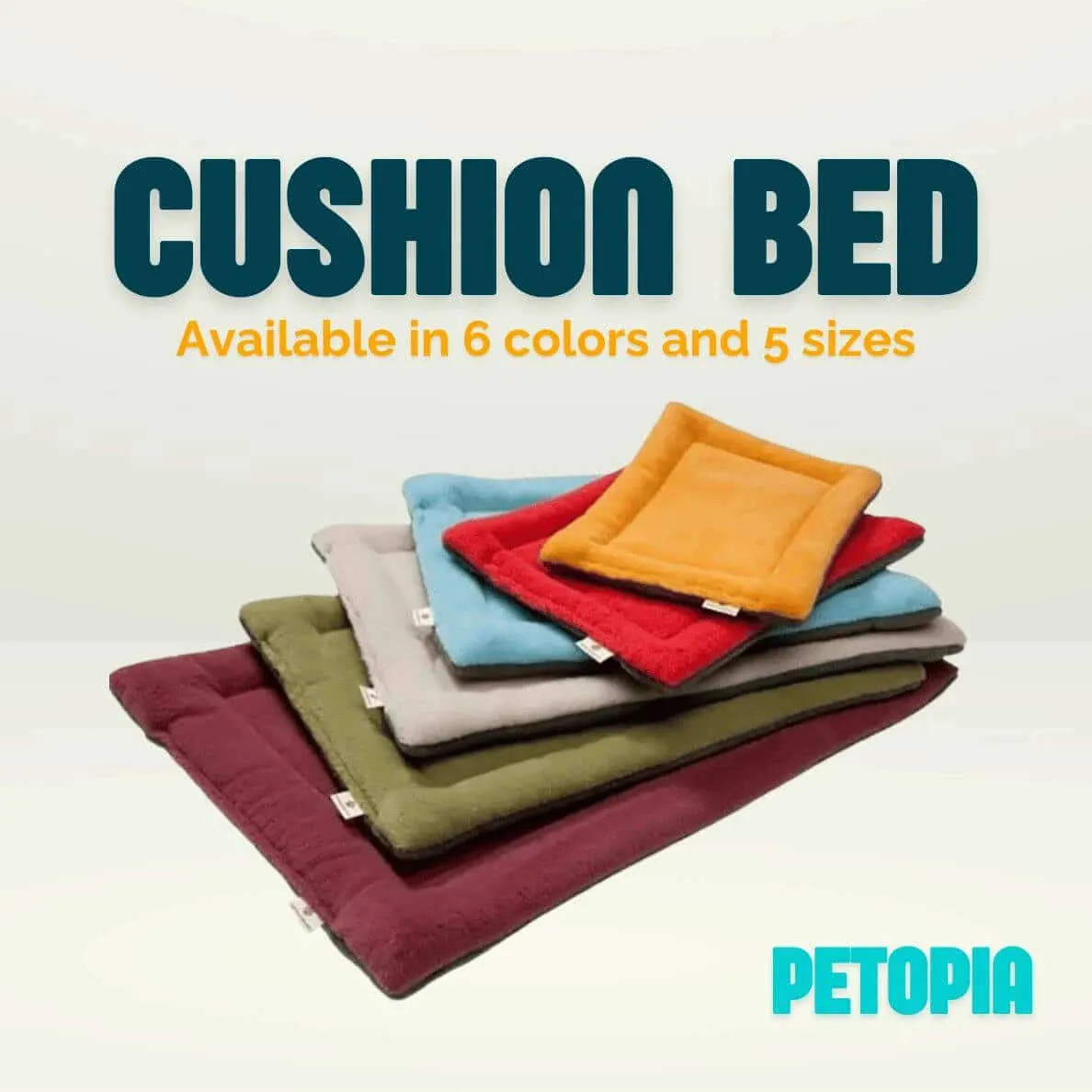Pet Cushion Sofa Bed - multiple colors