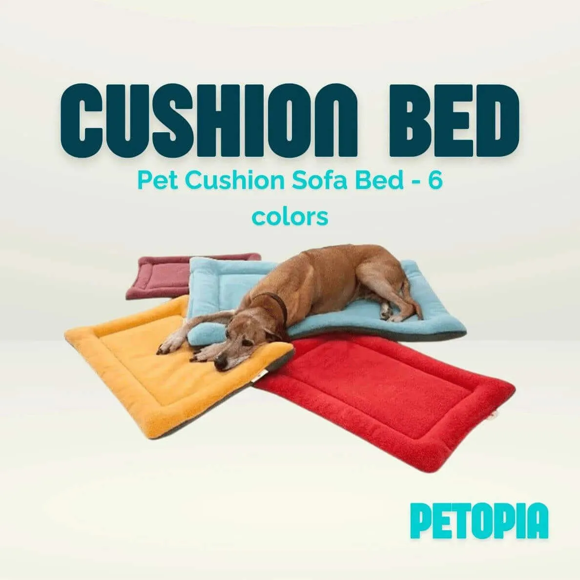 Pet Cushion Sofa Bed - multiple colors
