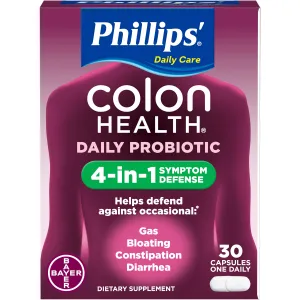 Phillips' Colon Health Probiotic One Daily Capsules, 30 count