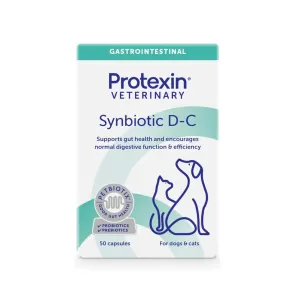 Protexin - Synbiotic D-C Digestive Supplement 50 Caps