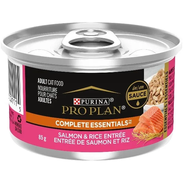 Purina Pro Plan Complete Essentials Favourites Canned Cat Food Variety Pack 12