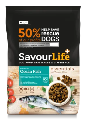 SavourLife - Essentials Ocean Fish Dog Dry Food (3kg)