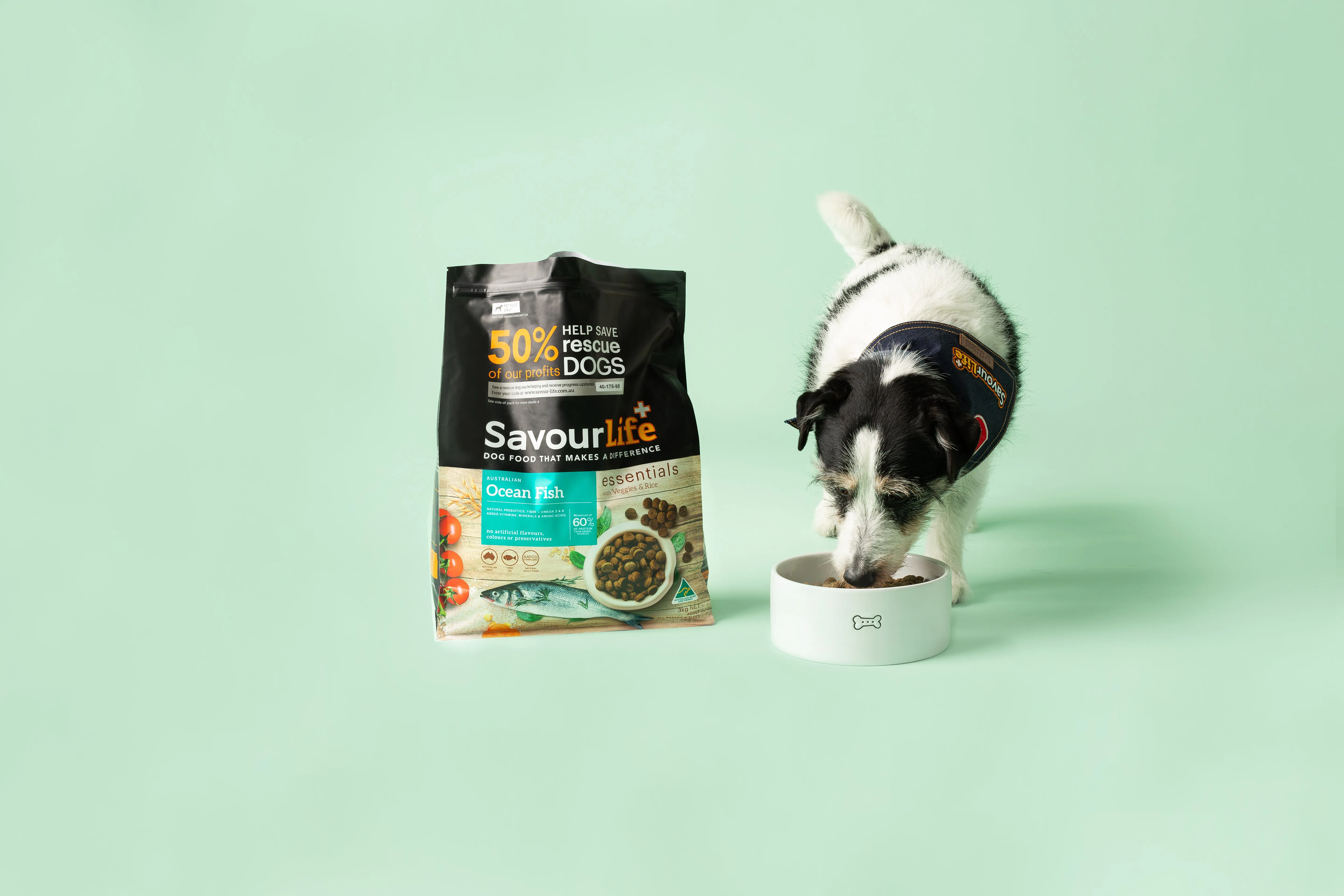 SavourLife - Essentials Ocean Fish Dog Dry Food (3kg)