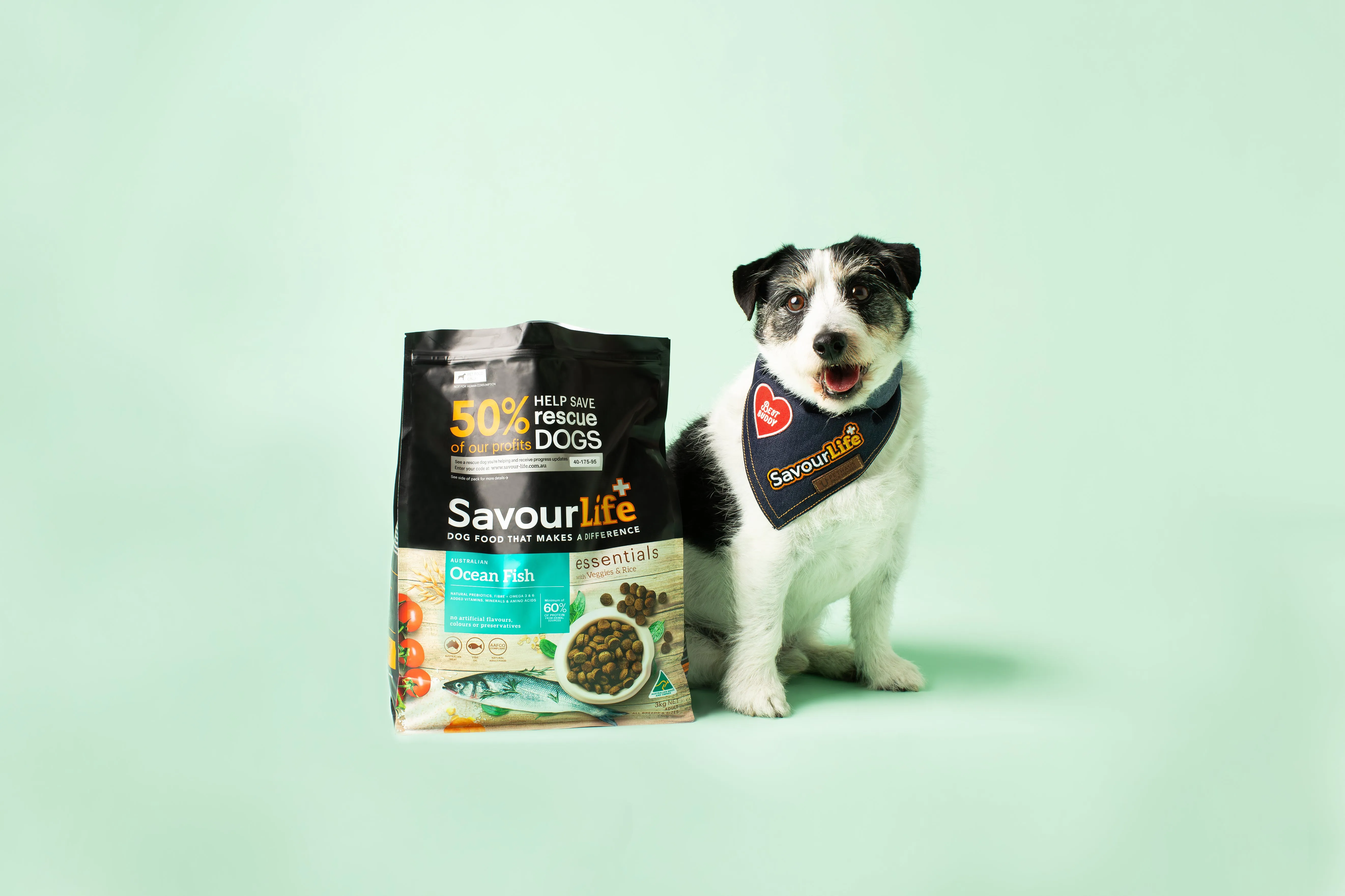 SavourLife - Essentials Ocean Fish Dog Dry Food (3kg)