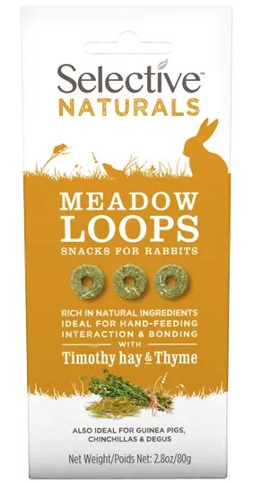 SUPREME Selective Naturals Meadow Loops for Rabbits - 2.8 oz