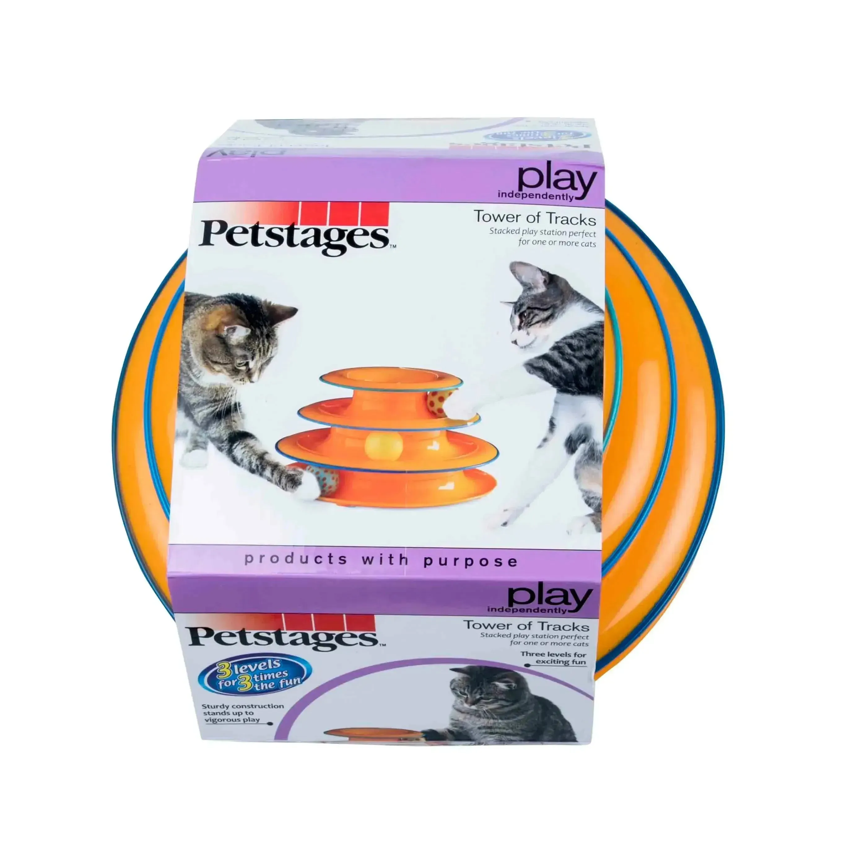 Tower Of Track, Three Level Active Cat Toy