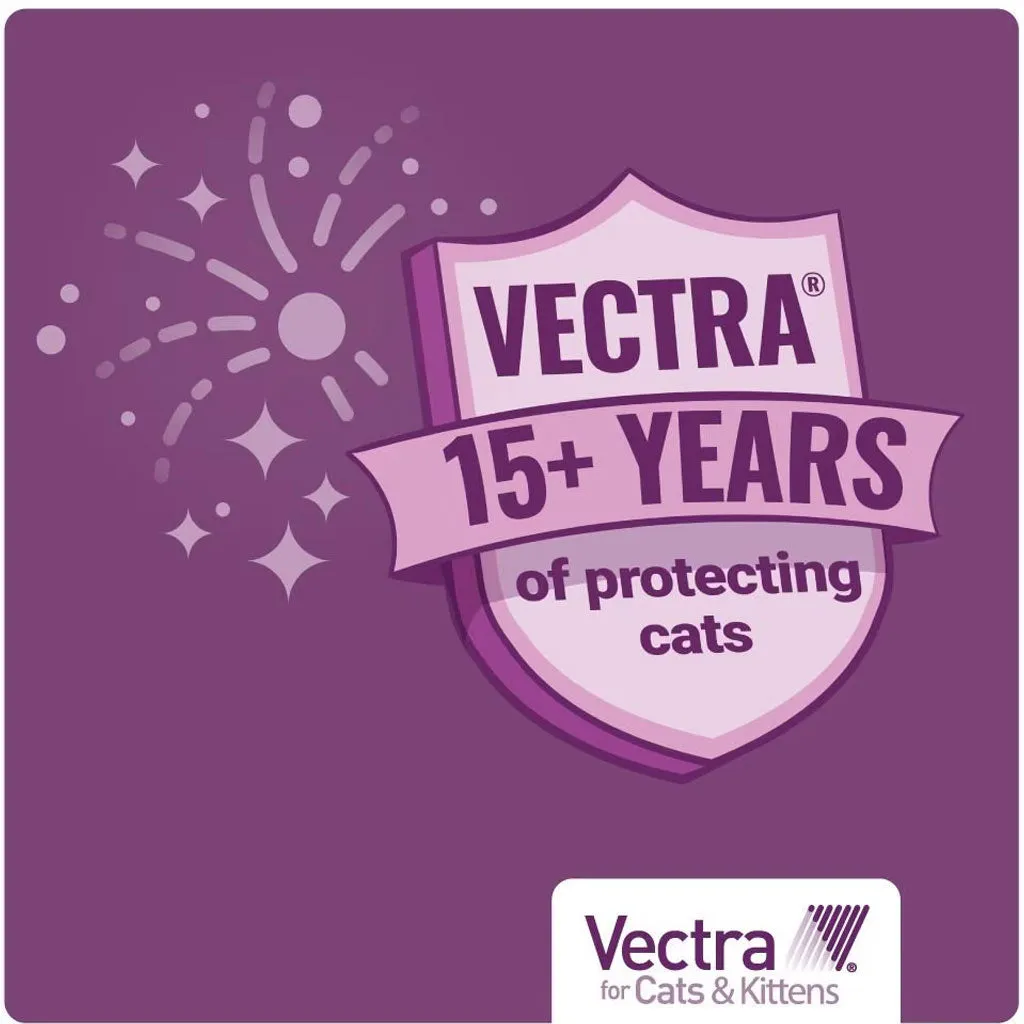 Vectra Flea & Tick Spot Treatment for Cats & Kittens, 2-9 lbs