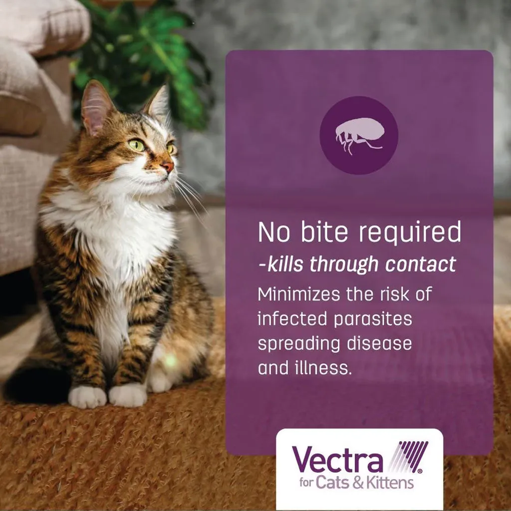 Vectra Flea & Tick Spot Treatment for Cats & Kittens, 2-9 lbs