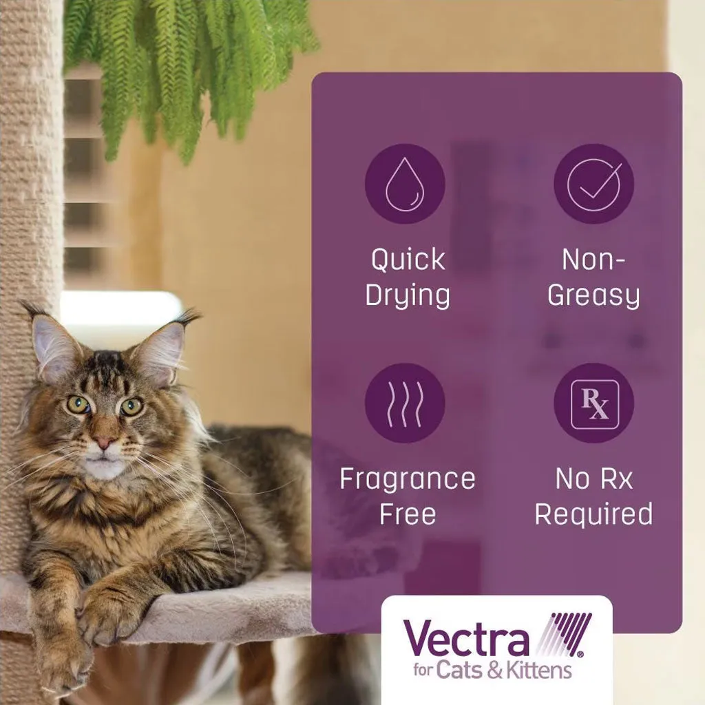 Vectra Flea & Tick Spot Treatment for Cats & Kittens, 2-9 lbs